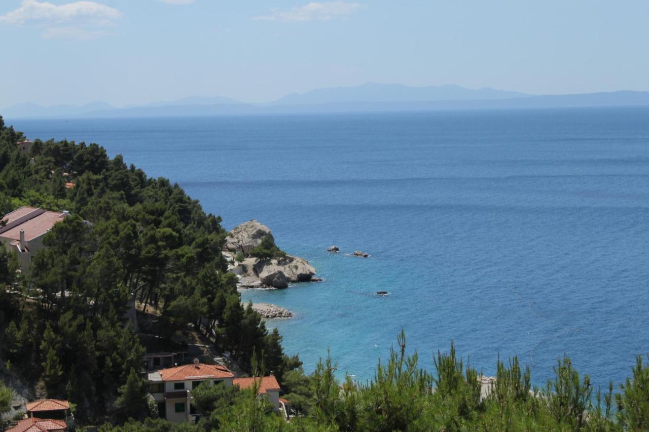 Apartments And Rooms With Parking Space Brela, Makarska - 6895 Bagian luar foto